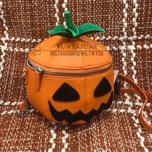 TikTok Pumpkin Purse Jack O’Lantern Crossbody Bag